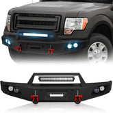 for 2014 F150 Front Bumper Compatible with 2009-2014 12th Gen Ford F150 (Excluding Raptor) | Yzona